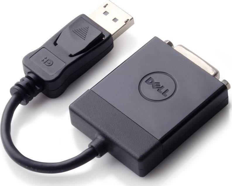 Përshtatës Dell DisplayPort to DVI AV, i zi
