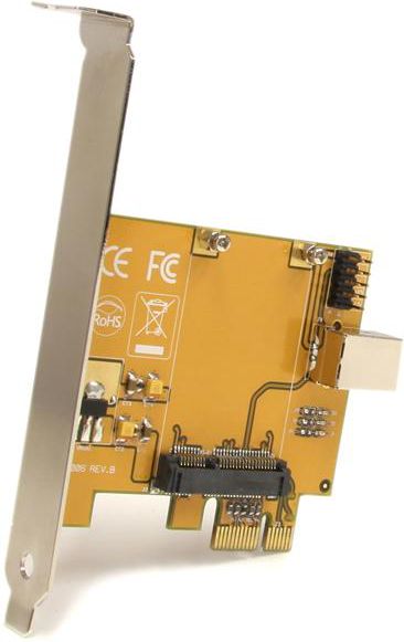 Adapter PCI Express në Mini PCI Express StarTech PEX2MPEX, për desktop, ngjyrë e gjelbër