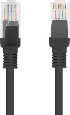 Kabëll LANBERG Cat5e,1.5m, (PCU5-10CC-0150-BK), e zezë