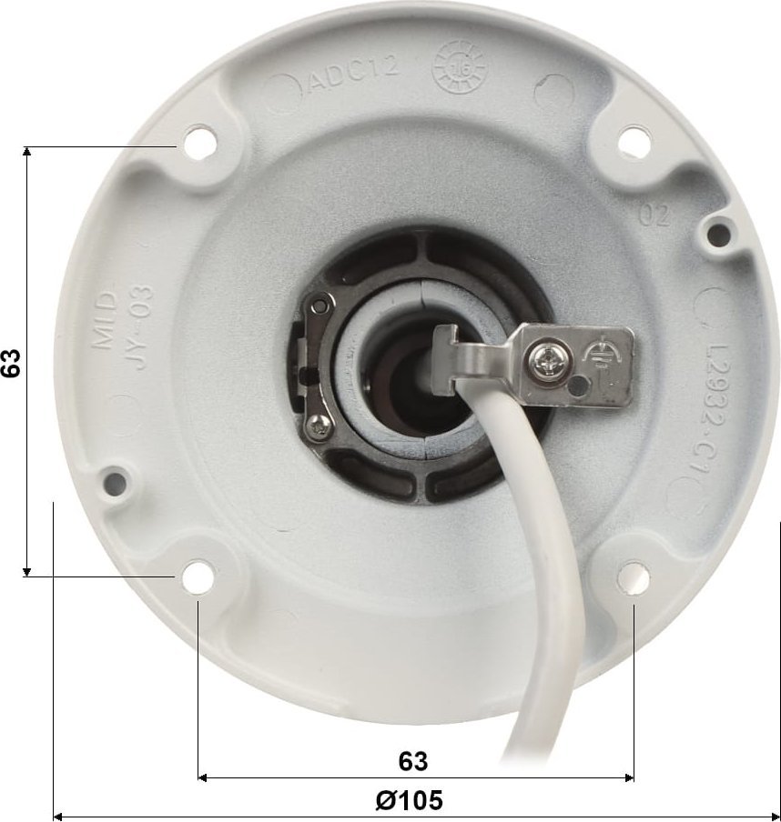 Kamerë IP Hikvision DS-2CD2T86G2H-2I, 8MP, lente 4mm, e bardhë