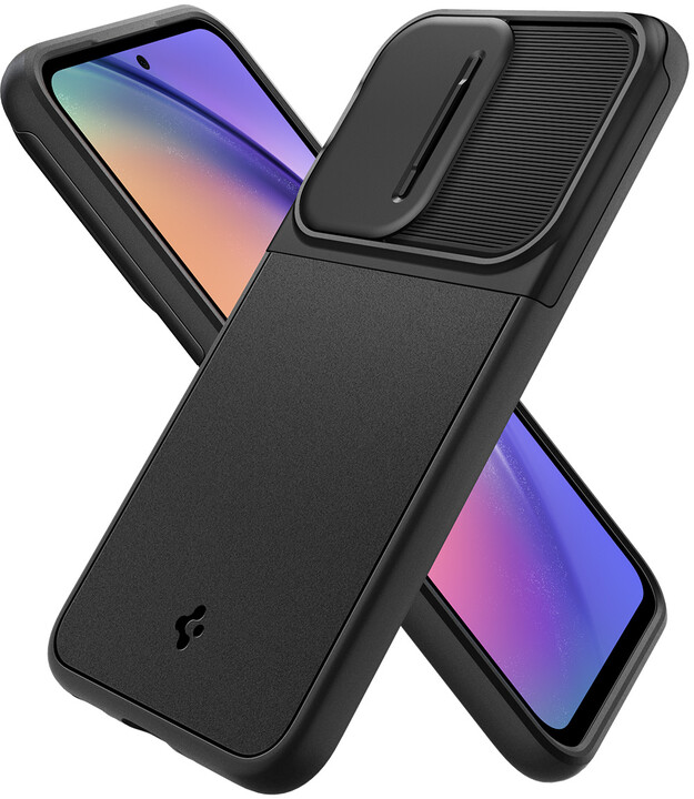 Mbrojtëse Spigen Optik Armor për Samsung Galaxy A54 5G, e zezë