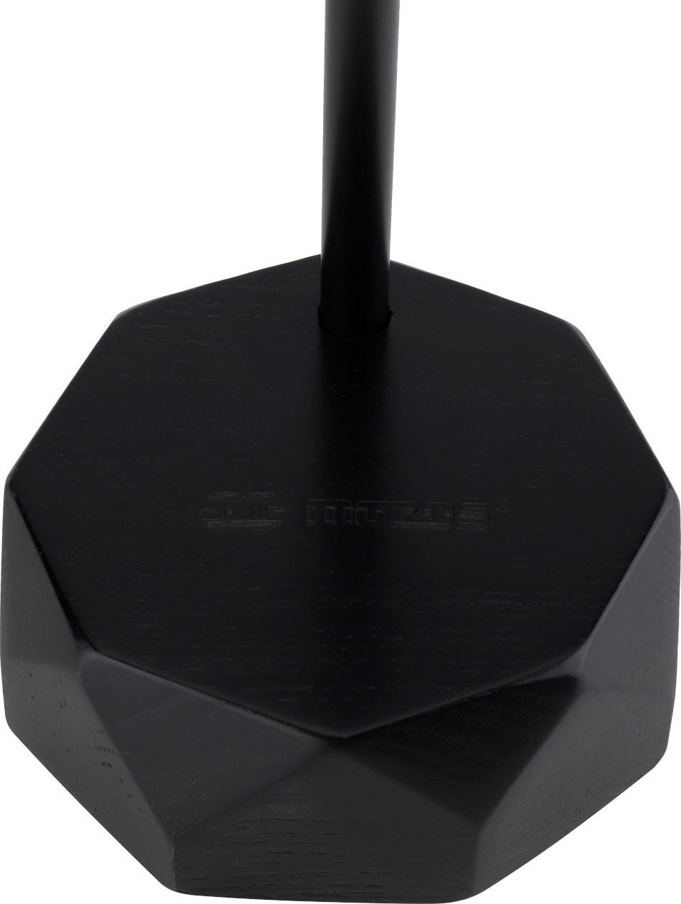 Држач за слушалки Mozos HS PRO, 35cm, метал и дрво, црна