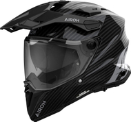 Helmetë adventure Airoh Commander 2 Carbon, Full Carbon, madhësia S, e zezë
