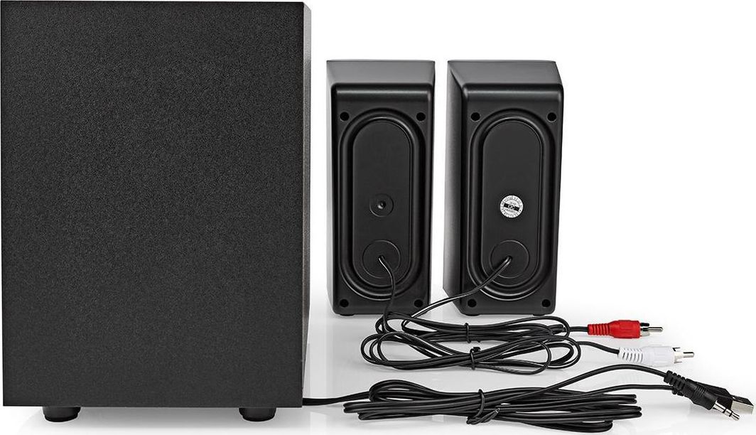 Kutia altoparlantë Nedis GSPR10021BK Gaming 2.1, 33W, 3.5mm USB, e zezë