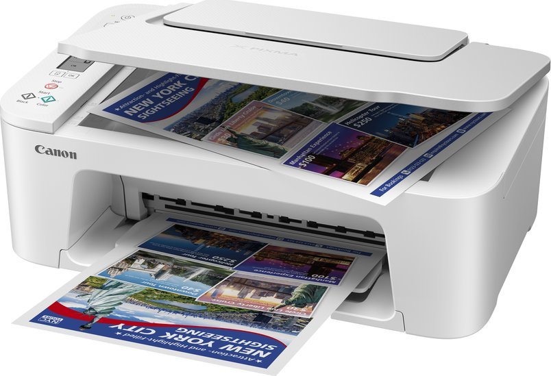 Printer multifunksional Canon Pixma TS3751i, inkjet, Wi-Fi, i bardhë