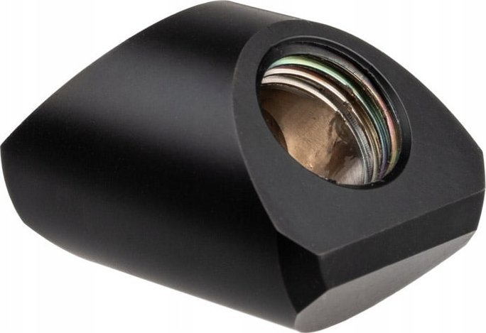 Përshtatës për ftohje me ujë EK Water Blocks EK-Quantum Torque, G1/4", 90°, i zi