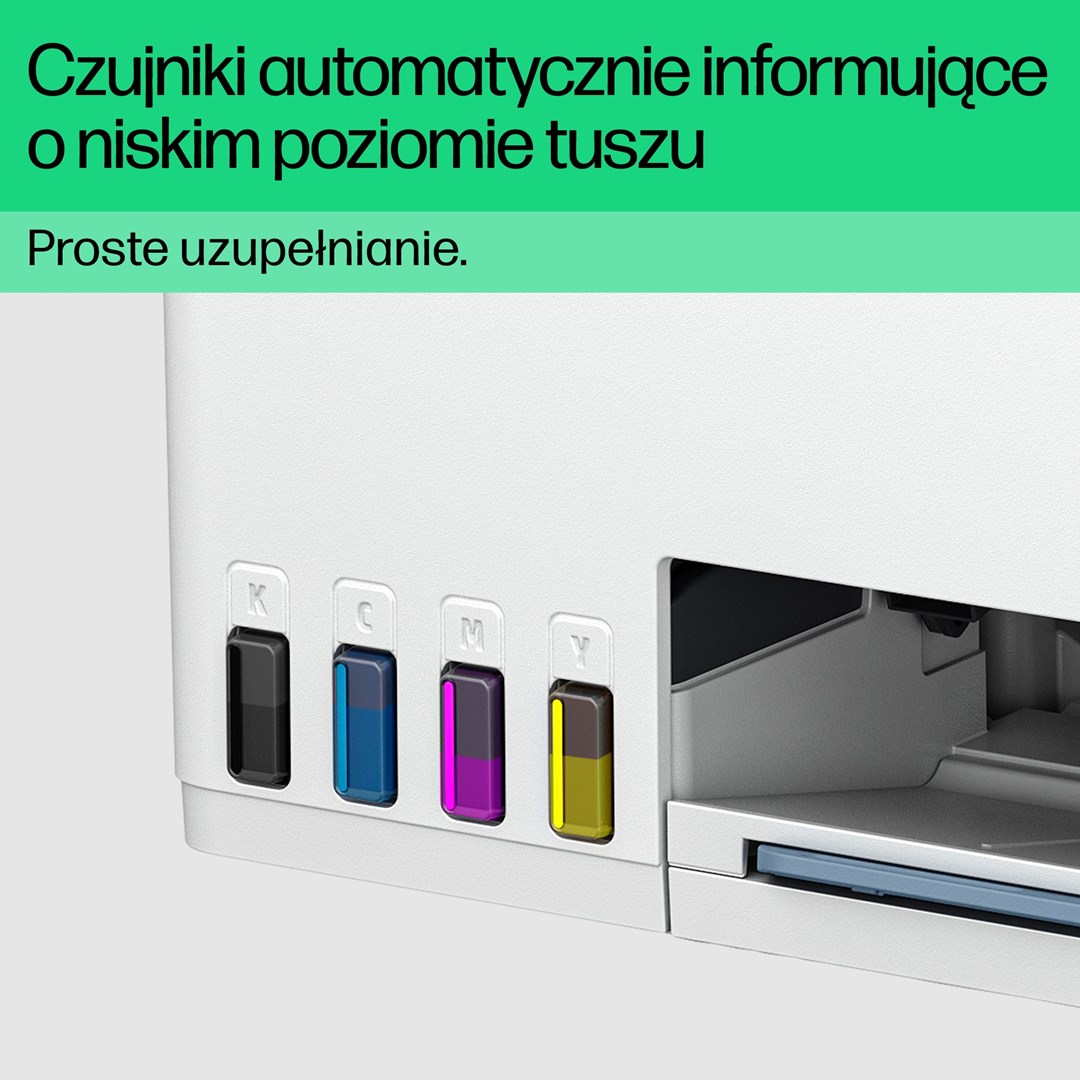 Printer multifunksional HP Smart Tank 585, Inkjet termal, i kaltër