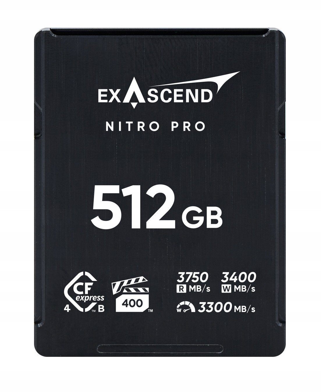 Kartelë memorie Exascend Nitro Pro CFexpress 4.0 Type B, 512GB, VPG 400, gri