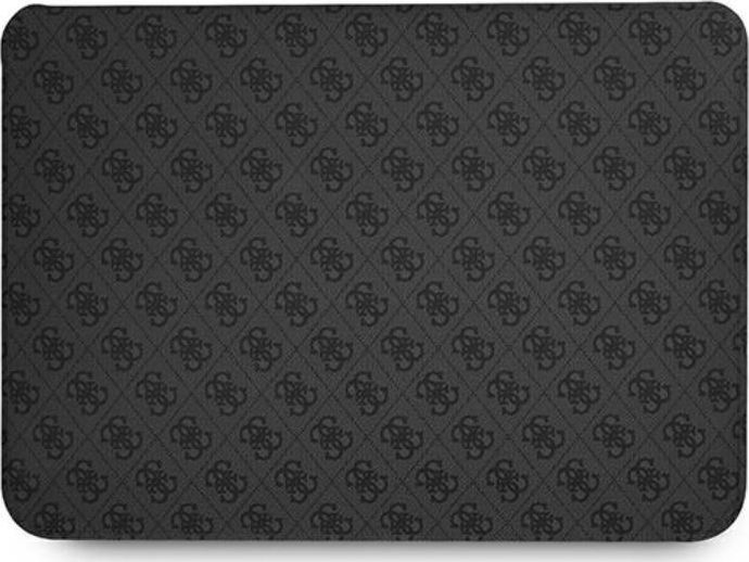 Këllëf laptopi Guess Sleeve, 15", lëkurë ekologjike, i hirtë