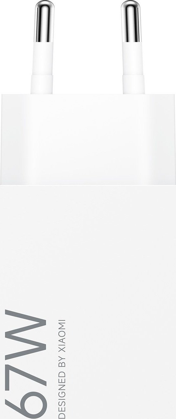 Полнач Xiaomi 67W HyperCharge Power Adapter, USB A, бел