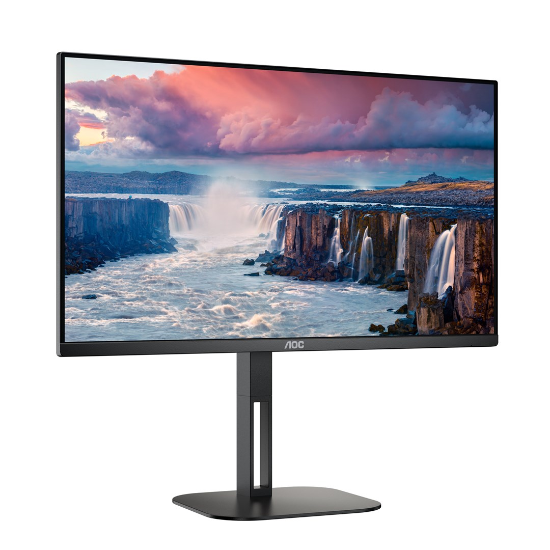 Monitor AOC V5 Q27V5C, 27", 2560 x 1440, Quad HD, 75 Hz, i zi