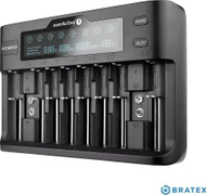 Karikues universal EverActive UC-800, 10 kanale, ekran LCD, i zi