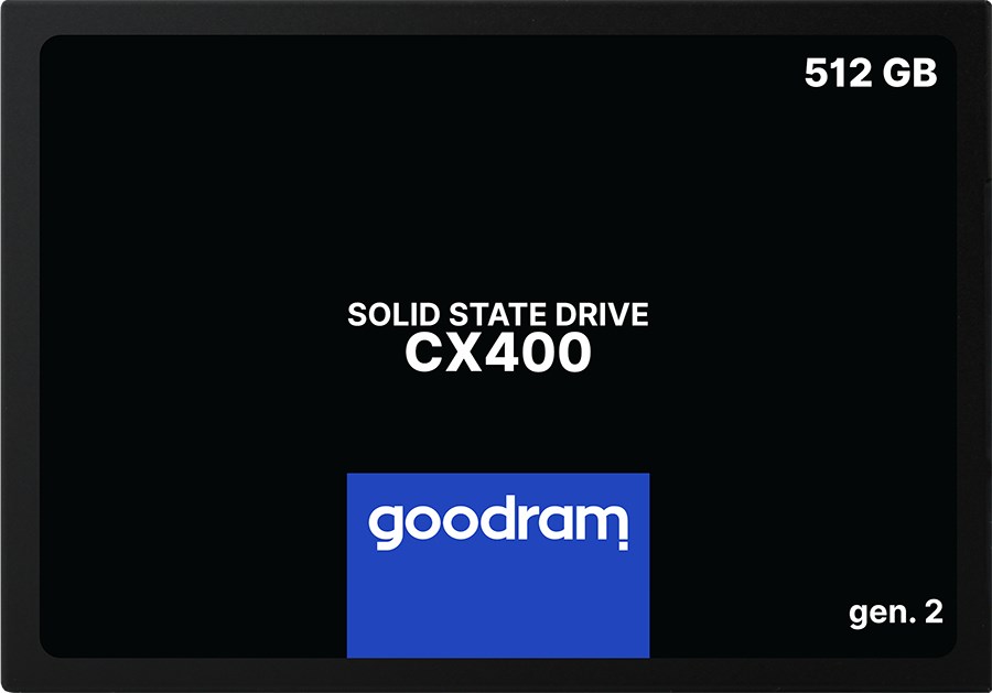 Disk SSD GOODRAM CX400 gen.2, 2.5", 512GB, 3D TLC NAND, i zi