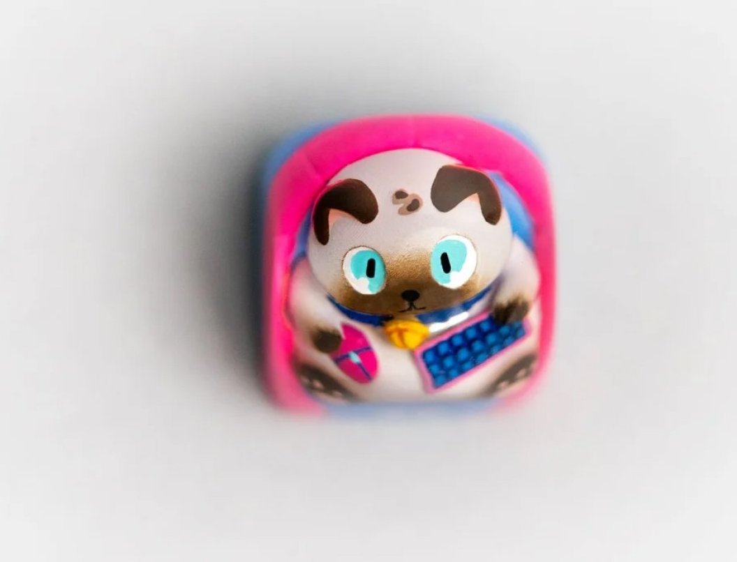 Keycap dekorativ FNATIC Artisan Loeya, universal, blu