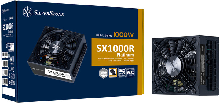 Burim energjie SilverStone SX1000R-PL Platinum SFX-L SST-SX1000R-PL , 1000W