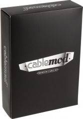 Set kabllosh CableMod ZUAD-1022, ModFlex, për Corsair RM RMx, zi kuqe