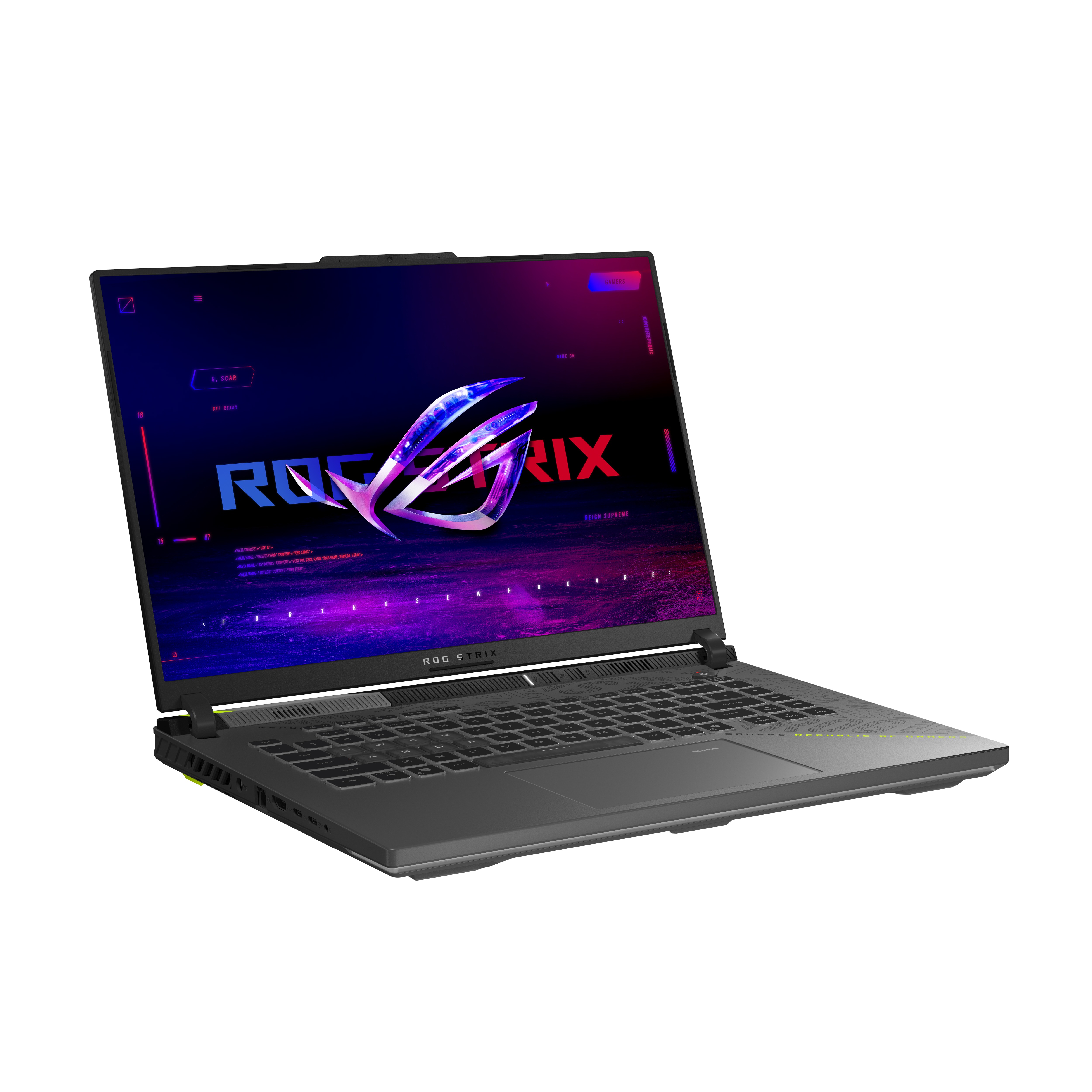 Laptop ASUS ROG Strix G16 16″, Ryzen 9 9955HX, RTX 5060, 32 GB RAM, 1 TB SSD, i hirtë