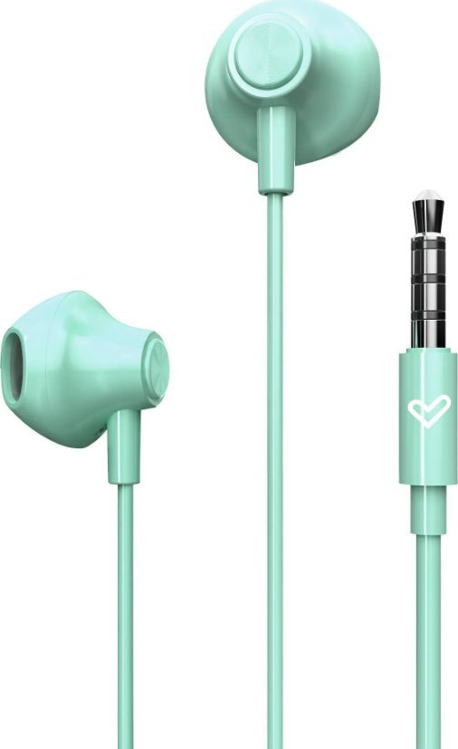Kufje in ear Easypods Mint, me kabllo 3.5mm, mentol