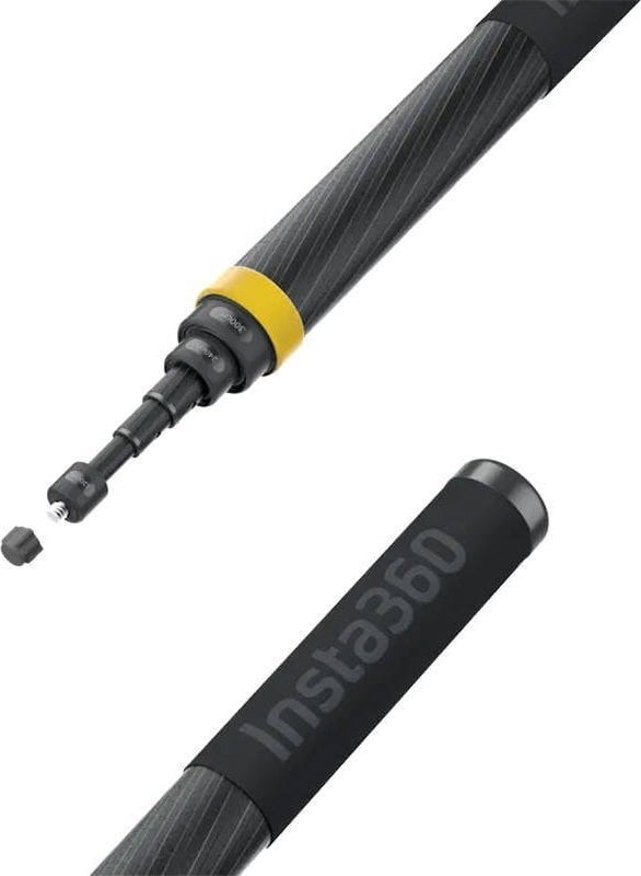 Selfie stick Insta360 Carbon Telescopic Boom, 3m, fibër karboni, i zi