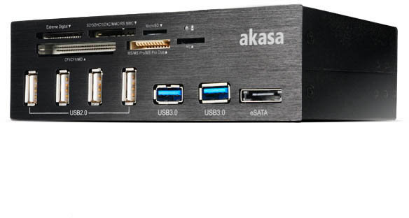 Lexues kartash Akasa AK-HC-05BK V2, 5.25"