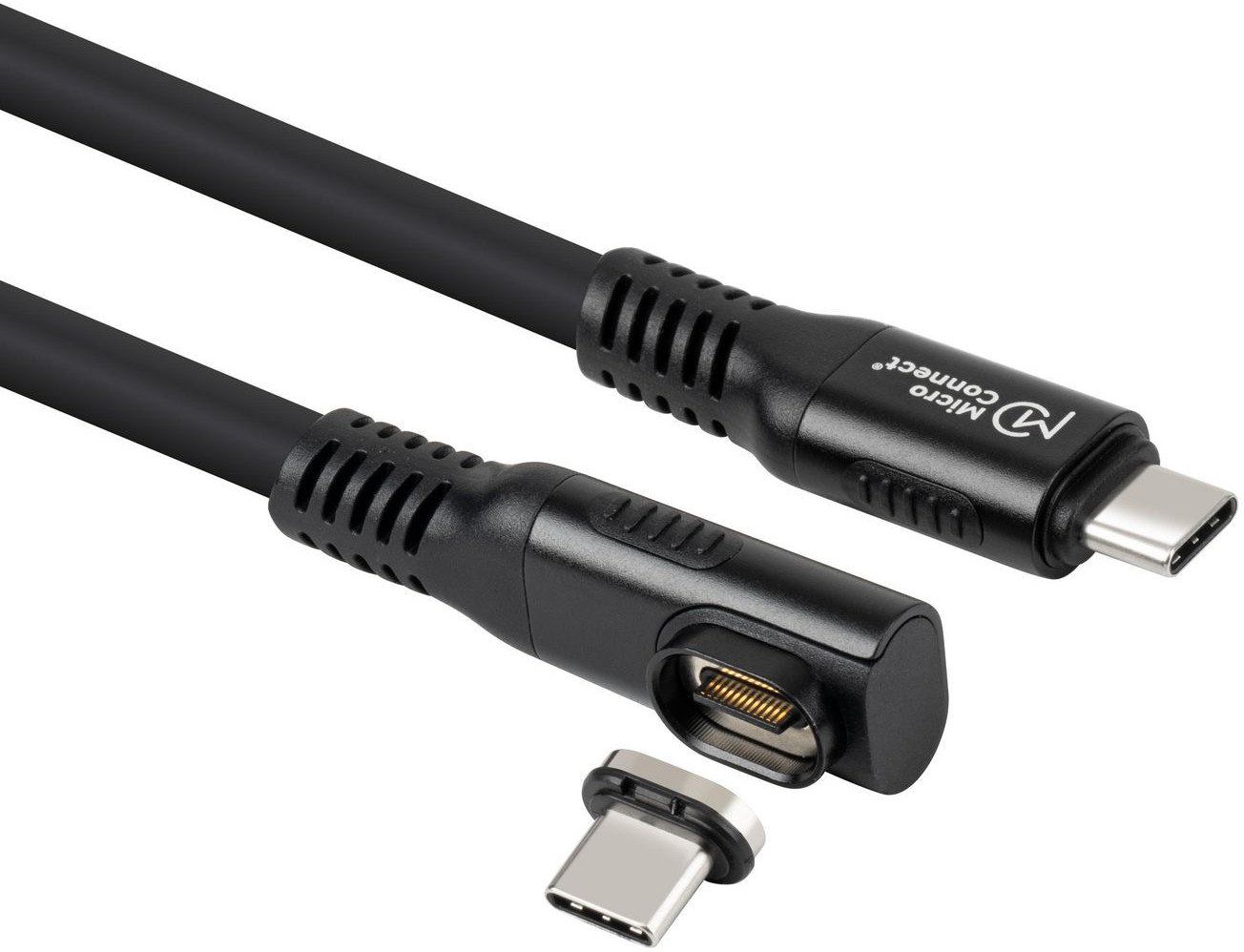 Kabllo USB C Microconnect MC-LS-USB4CC2.0-a, 20Gbps, 240W Power Delivery, e zezë