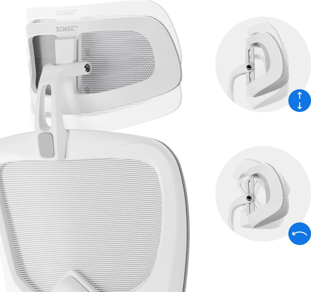 Karrige SENSE7 Veno, e bardhë