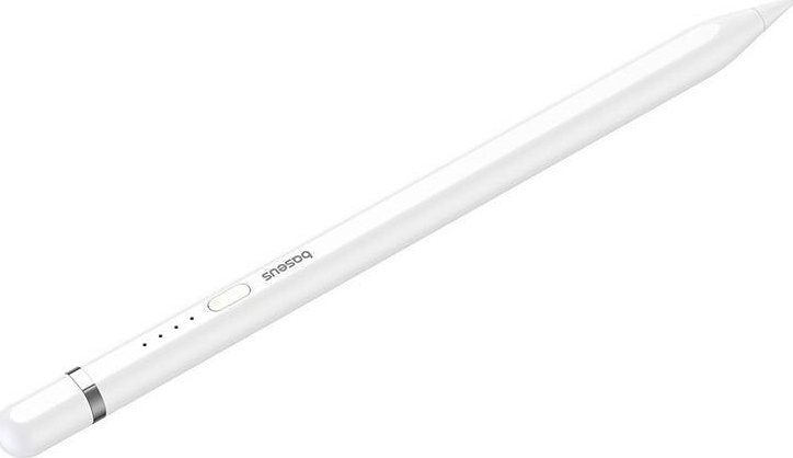 Stilolaps aktiv për tablet Baseus Smooth Writing Series, karikim Lightning, Palm Rejection, i bardhë