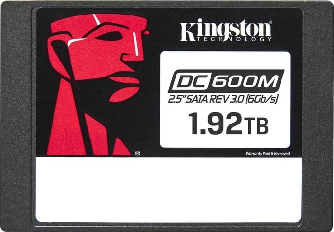 SSD диск Kingston DC600M 1.9, 2TB, 2.5" SATA III