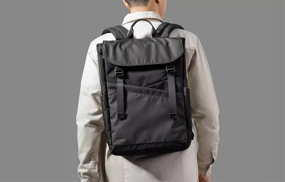 Ранец Tomtoc Slash T64, за лаптоп, 18L, метеорит сива