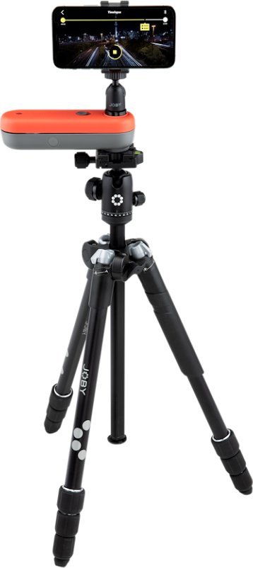 Set aksesorësh për telefon JOBY Swing Phone Mount Kit, mbajtëse telefoni, kokë e rrotullueshme, i zi