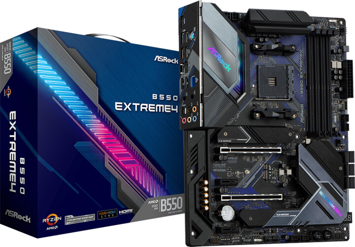 Pllakë amë ASRock B550 Extreme4 - AMD B550