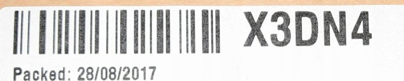 Pllakë SSD Dell PCIe Thermal X3DN4 M.2, e zezë