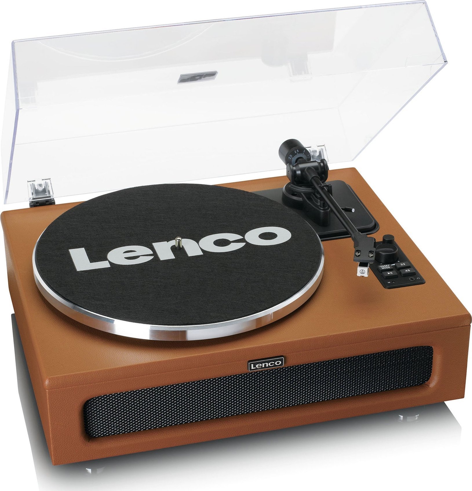 Gramafon Lenco LS-430BN, 50W, Bluetooth, kafe