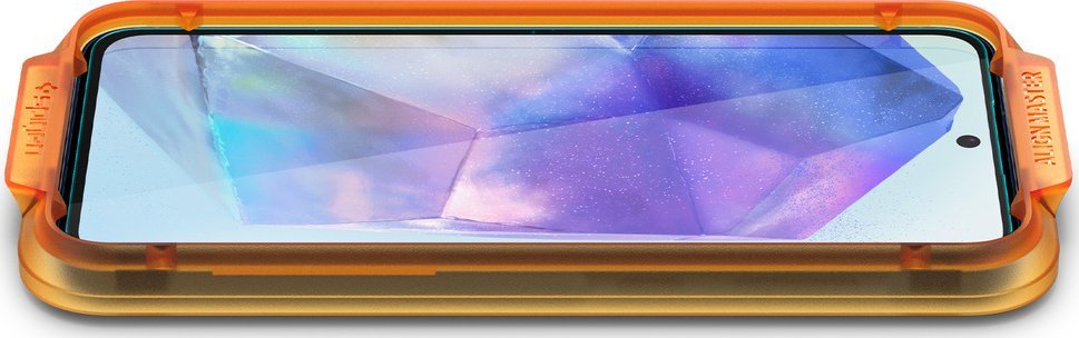 Заштитно стакло Spigen Glas.tR AlignMaster за Samsung Galaxy A55 5G, 2 парчиња, висока транспарентност