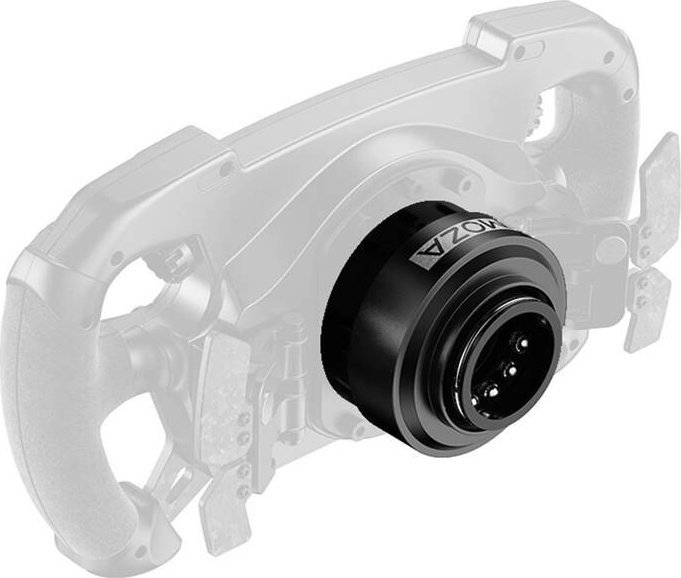Adapter Quick Release MOZA Racing RS07, për timon sim racing, i zi