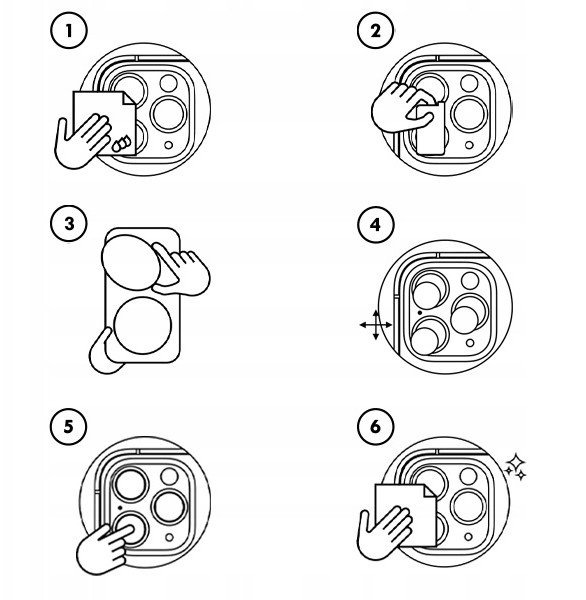 Xham mbrojtës kamerë Grizz HybridGlass për Vivo S20 Pro, 2 copë, transparent