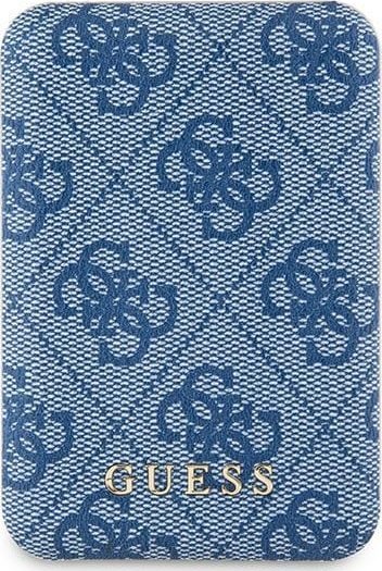 Powerbank wireless Guess 4G Leather, 5000mAh, 15W MagSafe, kafe