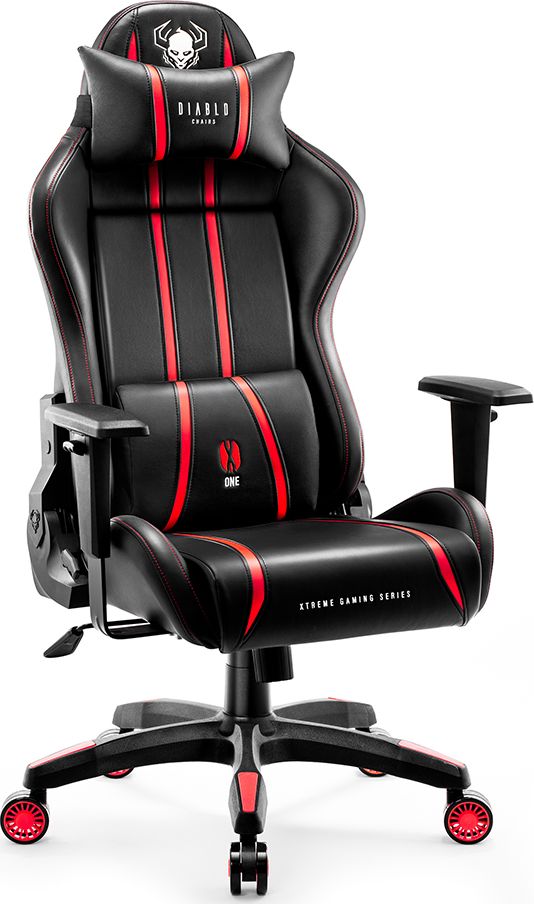 Столица Diablo Chairs X-One 2.0 King, црно/црвена боја