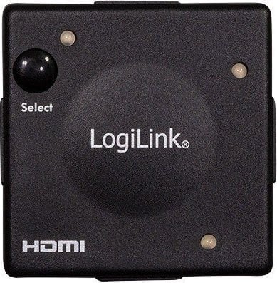 Nделач HDMI LogiLink 3x1, Full HD 1080p 60Hz, Мини, црна