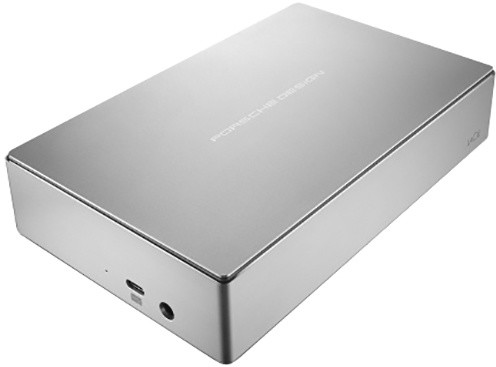 Disk i jashtëm LaCie Porsche Design Desktop, me kapacitet 8TB, ndërfaqe ultra-e shpejtë USB 3.0     
