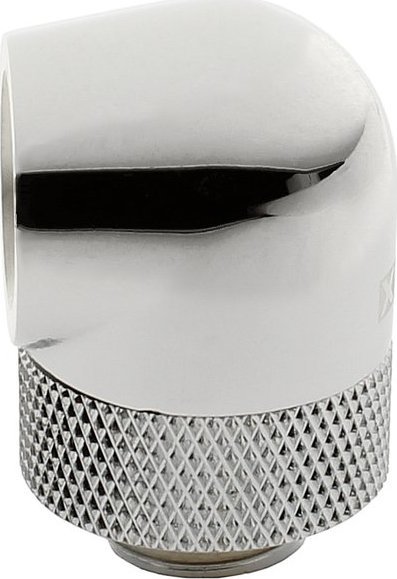 Fiting PC për ftohje me ujë XSPC G1/4 90° Rotary V2, krom