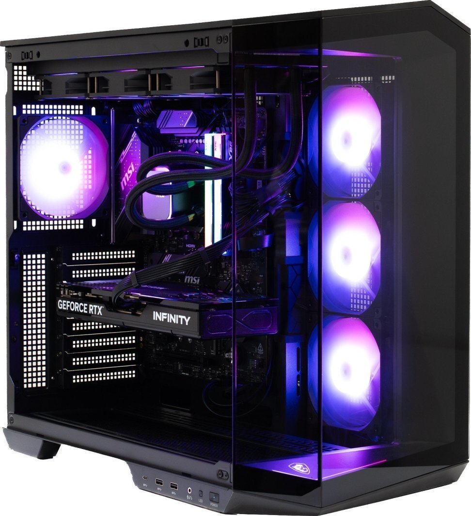 Kompjuter gaming X G700, Ryzen 7 5700X, 32GB RAM, RTX 5070, 2TB SSD