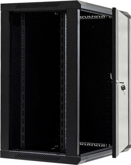 Kabinet NetRack, 19", 15U/600x450mm, e zezë