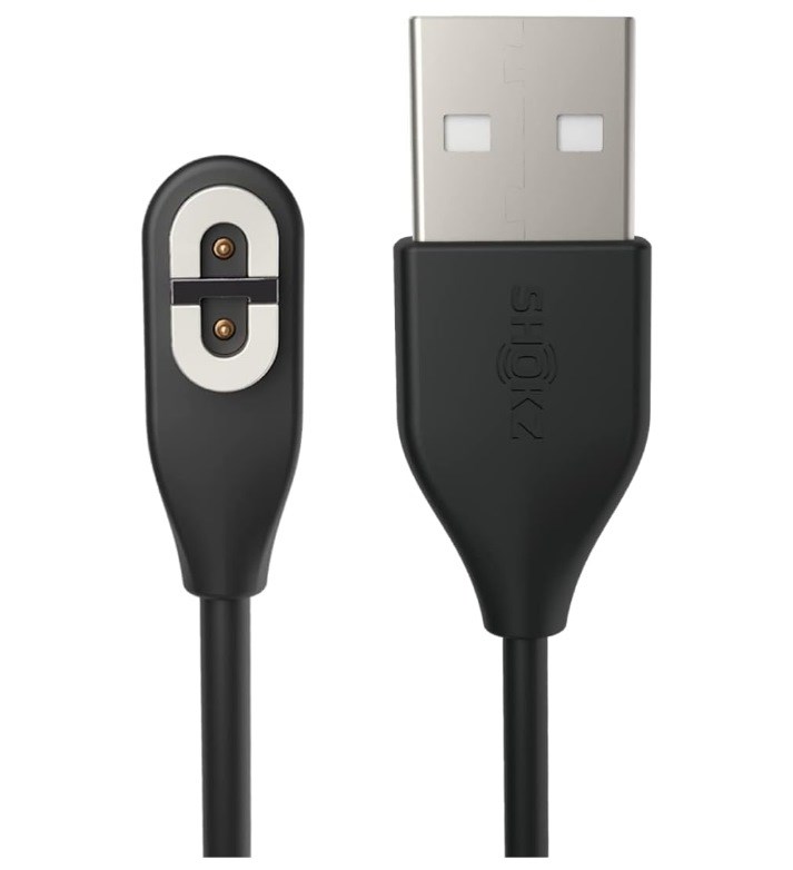 Kabllo karikimi Shokz OpenRun/Pro, 60 cm, e zezë