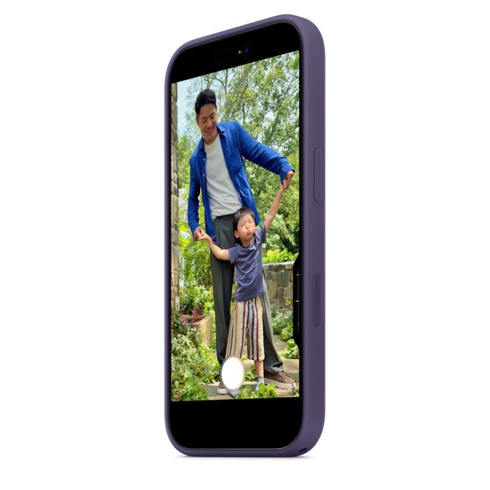 Apple iPhone 17 Silicone Case with MagSafe, Purple Fog