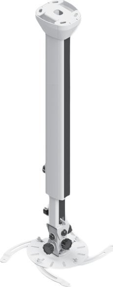 Mbajtës projektori Edbak PMV300, montim në tavan, 1000-1700 mm, i bardhë