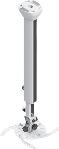 Mbajtës projektori Edbak PMV300, montim në tavan, 1000-1700 mm, i bardhë