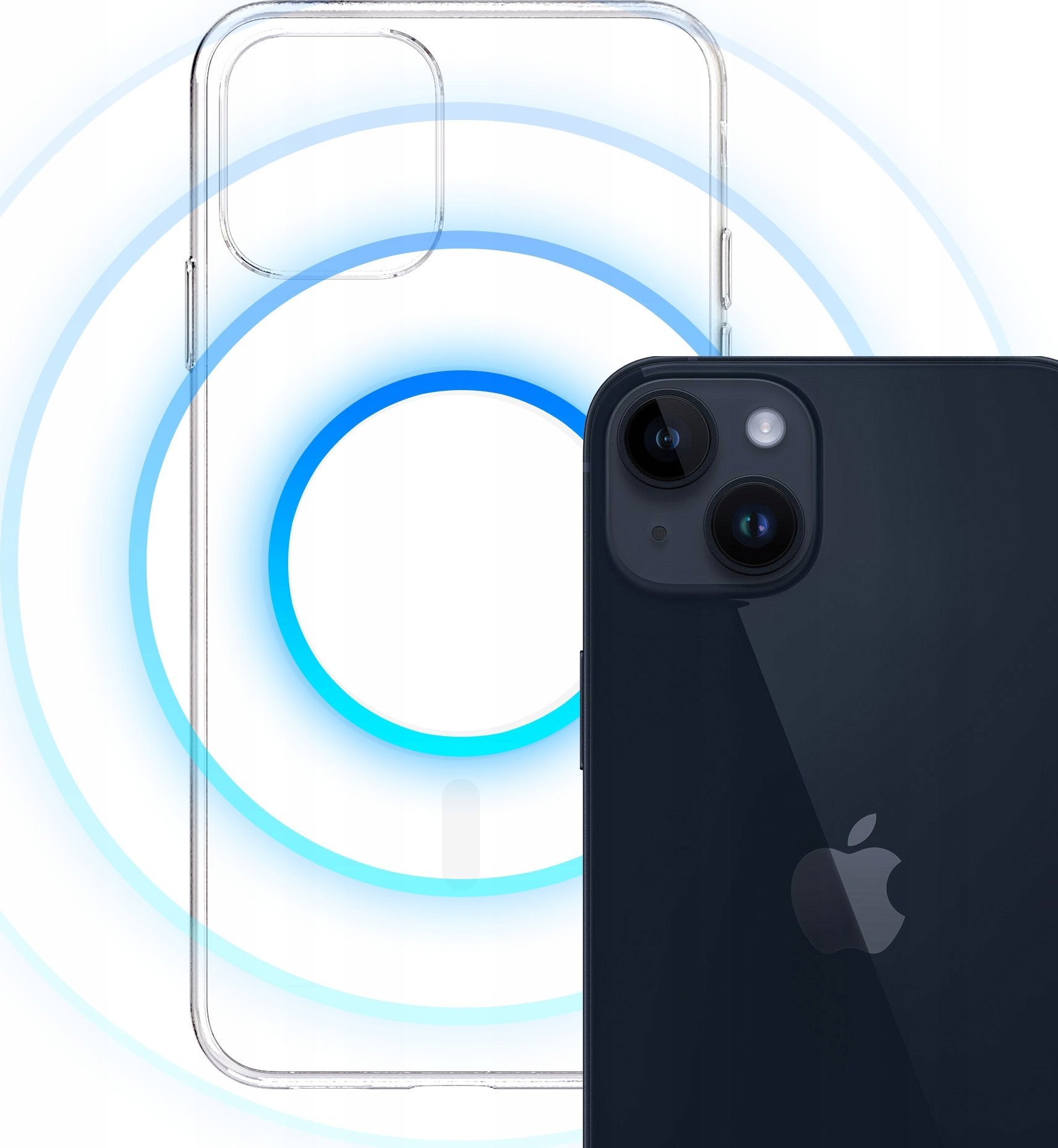 Futrollë 3MK Clear MagCase për iPhone 13, MagSafe, transparente