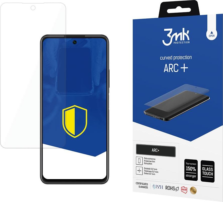 Film mbrojtës ekrani 3mk ARC Plus për Huawei P Smart 2021, 0.17mm, transparent