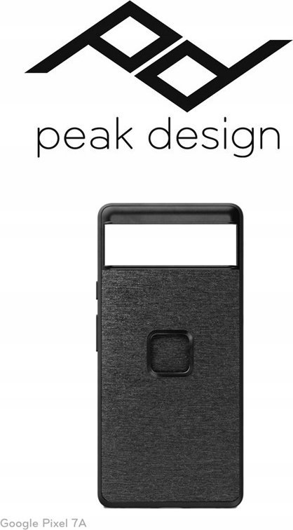Kuti mbrojtëse Peak Design Mobile Everyday Case Pixel 7a, pëlhurë, gri charcoal
